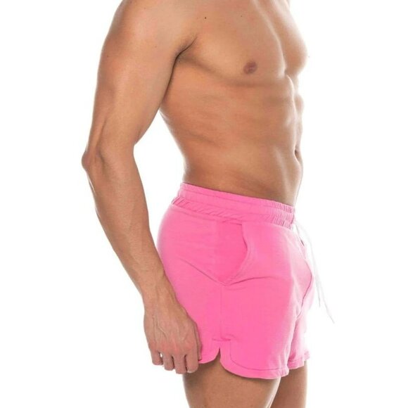 Go Softwear Size XL Pacific French Terry Shorts w/Side Pockets - Flamingo Pink - Picture 12 of 13